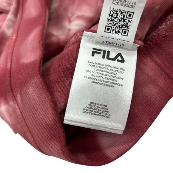 FILA Women’s Dark Raspberry Dream Cotton Light Support Sports Bra Size M L XL - Picture 4 of 10